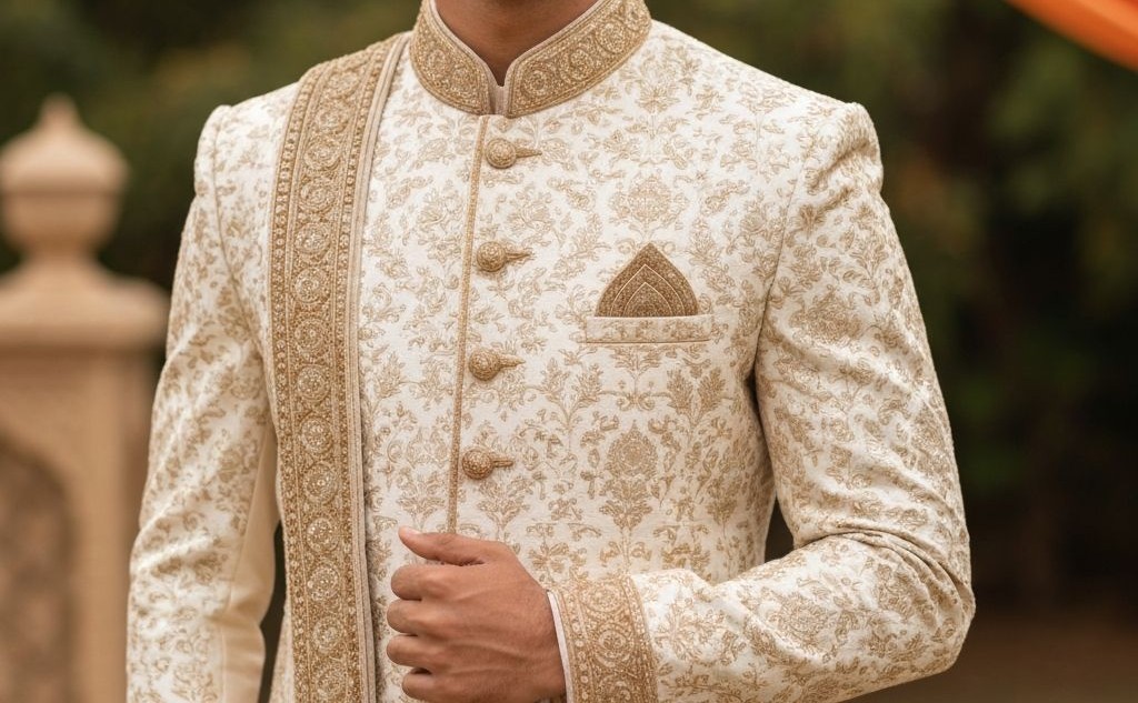 Wedding sherwani